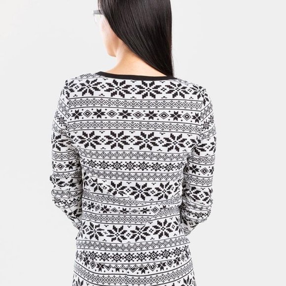 Francesca's | NWT Annie Fair Isle Lounge Top - Picture 4 of 15